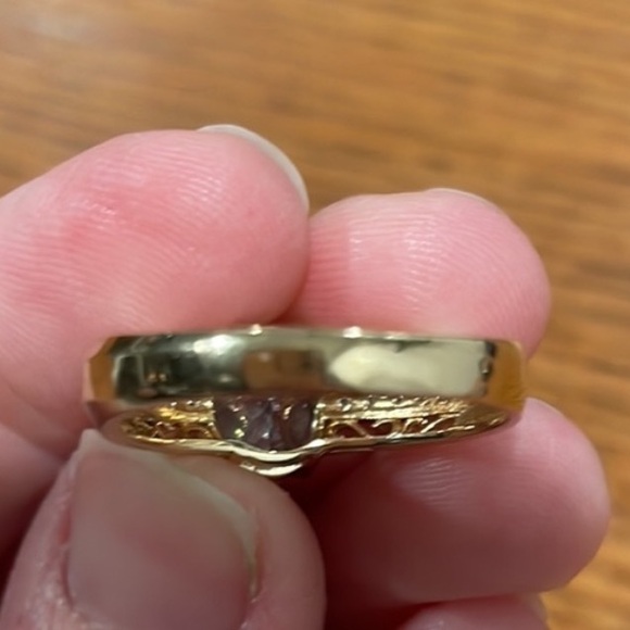 Mystic topaz ring - Picture 5 of 9